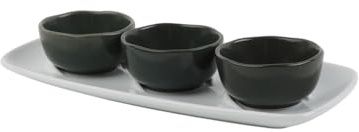 Holst Porzellan FD 131 MU Musgo - Barra de salsa (4 piezas, porcelana, 1 unidad), color blanco