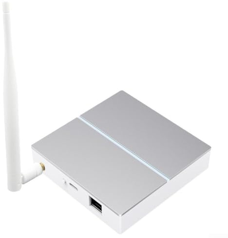 Puerta de enlace inteligente con cable para Tuya para producto ZigBee 3.0, puente de hogares inteligentes para Alexa Google, cable de red necesario para conectar enrutador y concentrador