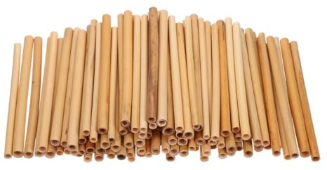 ifundom 100stücke Schilf-niströhren Lang Für Mauerbienenhäuser Nachfüllpackungen Aus Natürlichem Schilf Ersatzröhren Für Bienenhäuser Beuteneinsätze Für Bestäubung DIY-röhren Für Imkerei