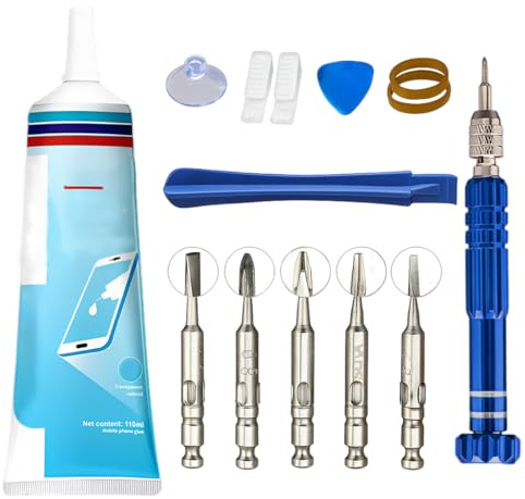 OIXYAZ OIXYA Pegamento Pantalla Movil 110ml Pegamento movil Pantalla de Teléfono Móvil Multiusos, Adecuado para Reparar Pantallas Táctiles, Monitores, Piezas de Carcasa, Transparente
