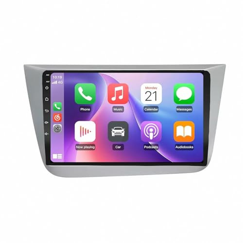 Carplay-Skärm för SEAT Altea XL 2005-2015 Röststyrning, Gps-Navigering, Med Kamera, Dashcam, Wifi, Bluetooth Bilradio Stereo Gps Navi, 4 Kärna 2G＋32G