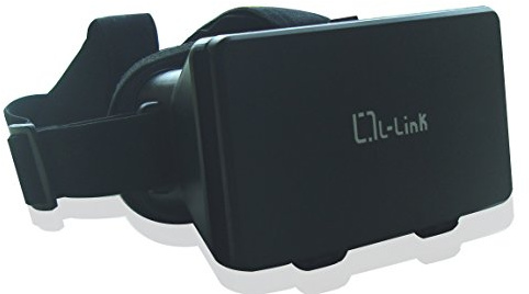 L-Link LL-AM-117 - Gafas 3D para Smartphone, Color Negro