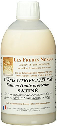 Les Frères Nordin 152512 Vernis Vitrificateur Satine, Multicolore