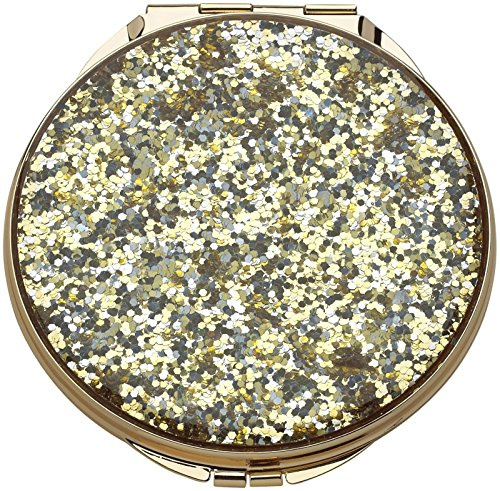 Kate Spade New York Simply Sparkling Compact, Mirror Gold