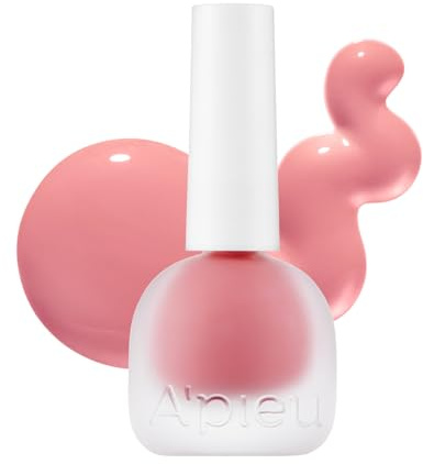 A'PIEU JUICY-PANG Water Rouge (PK01 - I'm Strawberry) Korean Liquid Blush for Cheeks K Beauty Makeup