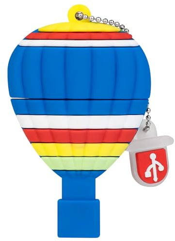 32GB USB Flash Drive Cute Cartoon Hot-air Balloon Model Memory Stick Novelty USB Drive Thumb Drive