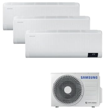 SAMSUNG WINDFREE COMFORT S2 AJ052TXJ3KG TRIAL SPLIT Climatiseur 7000+7000+12000 BTU WIFI A++