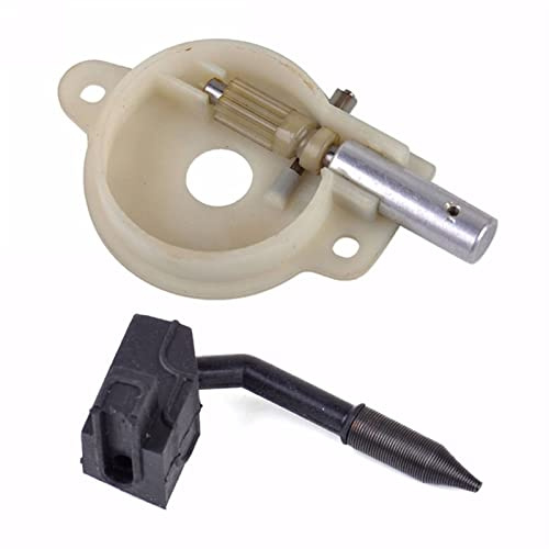 IWBR Reemplazo de engrasador de Bomba de Aceite Apto for Husqvarna 36 41 136 137 141 142 Motosierra 530029835 530014410 Herramientas de jardín Equipo eléctrico