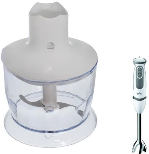 Utiz For Braun MQ30 Hand Blender Chopper 500 ml for Braun MultiQuick MR5 MR7 MQ5 MQ5V MQ7 MQ9 EasyClick Series