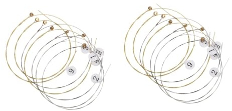 OFFSCH 14stücke Teiliges Lyra Saiten Hochwertige Ersatzsaiten Für Harfen Und Klassische Musikinstrumente Inklusive Zubehör Für Optimale Klangqualität Und Einfache Installation