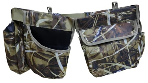 Dove Jagdgürtel, verstellbarer Taubengürtel mit Spieltasche, Muscheltasche, Wasserflaschentasche, Taubenjagdausrüstung, Schießgürtel, Camo