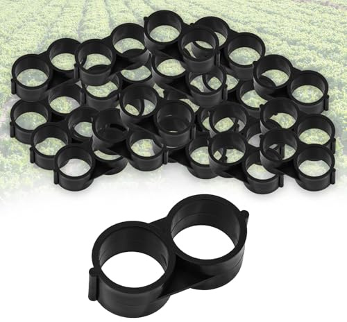 Tinoaly 20pcs Bouchons d'Extrémité pour Arrosage Goutte-à-Goutte, Tuyaux d'Arrosage de 17 mm, Diamètre Intérieur 0,600 po pour Systèmes d'Arrosage de Jardin Pelouse