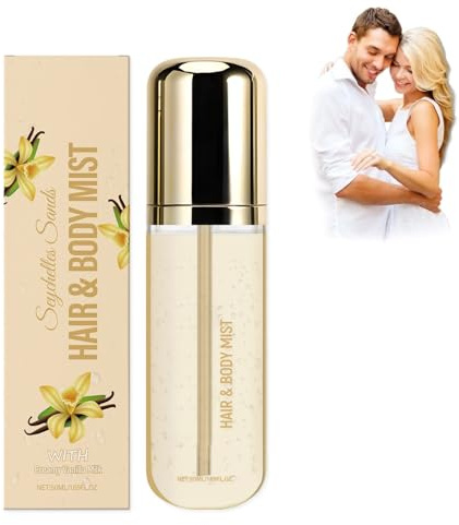 Spray corporal, spray corporal perfumado, spray para el cabello y el cuerpo, spray perfumado de larga duración, regalo para enamorados, mujeres, madres (beige)