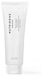 NUTRIDOME Gesichtspeeling 75 ml mit Bambus Aktivkohle und Kaolin, Fruchtsäurepeeling für alle Hauttypen, Hautpflege für Damen und Herren, Face Scrub Gesichtsreinigung