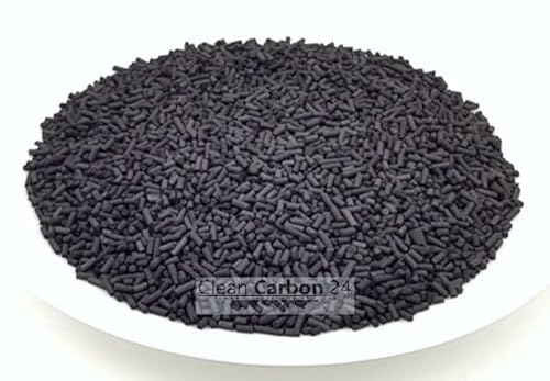 1 Litre de pellets de Charbon Actif Ø1,5mm, en houille pour Le Traitement des liquides [Classe énergétique A]