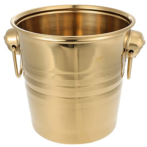 SOIMISS Bar Eimer Bier 5L Wein Wanne Goldene Wein Flasche Kühlung Chiller Badewanne Eimer Party Container