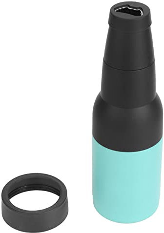 ANKROYU Dispositivo Di Raffreddamento per Birra Con Apribottiglie, Raffreddatore Doppio Sottovuoto per Bottiglie Di Birra, Dispositivo Di Raffreddamento per Bottiglie Di Birra(verde)