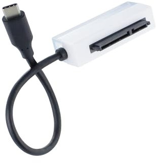 Integral Adattatore USB-C a SATA III SSD, Convertitore da Disco Rigido 2,5 Pollici a USB Tipo C, Compatibile con HDD e SSD SATA I/II/III da 2,5