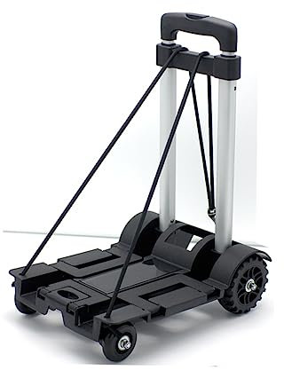 Carrello Pieghevole Leggero E Robusto Con 4 Ruote Struttura Robusta Per Le Attività Quotidiane