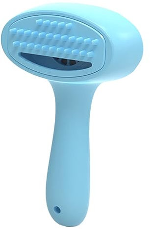 BESPORTBLE Electric Pet Hair Remover Brush Sky-blue, Portable Household Pet Hair Cleaner for Dog and Removal, Lint Brush for Furniture and Clothes