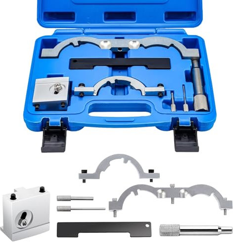 Wvoillty Set di attrezzi di regolazione del motore, per motori da 1,0, 1,2, 1,4 l, blocco e allineamento della catena di controllo, compatibile con Opel, Chevrolet, Holden, Cadillac veicoli