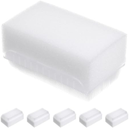 VALICLUD 6pcs Sensory Cleaning Brush for Bath Boy Girl Bath Sponge Brush for Newborn Boys Girls