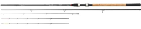 DAIWA Black Widow Feeder, 3.3m, 10.83ft, 0-100g, 5 pieces, feeder fishing rod, medium fast
