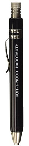 KOH-I-NOOR Fallbleistift Druckbleistift Metall Fallminenstift schwarz - Minenstärke 3,2 mm