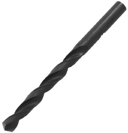 sourcing map Extra Lange Spiralbohrer 9,9 mm HSS Metallbohrer Bit | Zylinderschaft Stahlbohrer Werkzeug, Für elektrische Bohrmaschinen, Für Edelstahl Kupfer Holz Kunststoff