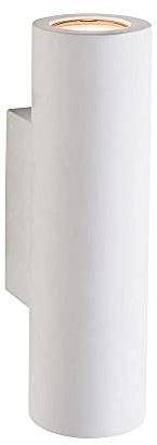 Saxby Salvo 3.5W White Plaster Modern Decorative Interior LED Up Down Wall Light