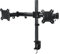 ARCTIC Z2 Basic - Brazo Monitor, Doble Brazo de Soporte Monitor de hasta 28″/25″ Ultrawide, Capacidad de Peso hasta 15 kg, Rotación de 360°, Ajuste Fácil del Monitor - Negro