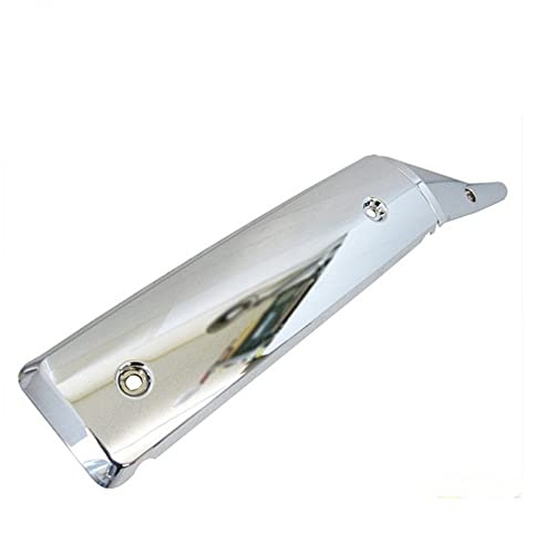 Scarico Moto Tubo Paracalore Moto Crociera Scooter Placcatura Silenziatore Isolamento Copertura Tubo Scarico Copertura Copertura Silenziatore Per Hond&a Silver Wing/GT 600/400 ( Color : Long muffler c