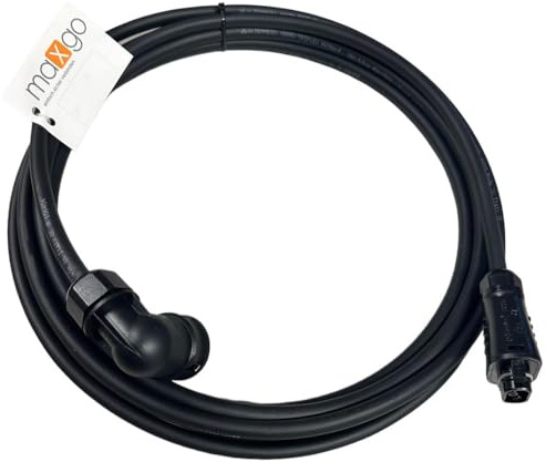 maxgo Solar Kabel AC- Stromkabel Verlängerungskabel H07RN-F 3G1,5mm² HMS-Feldstecker BC-05 Buchse Connector auf Wieland-Stecker Für Mikro-Wechselrichter Größe:3m