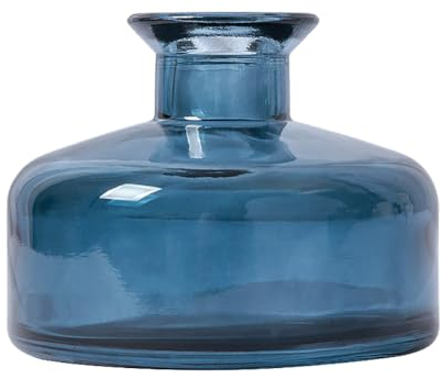 FSSTUD 200ml Refillable Glass Diffuser Bottle Fragrance Diffuser Jar Scented Oil Diffuser Container Empty Aromatherapy Container Fragrance Accessories Use Blue