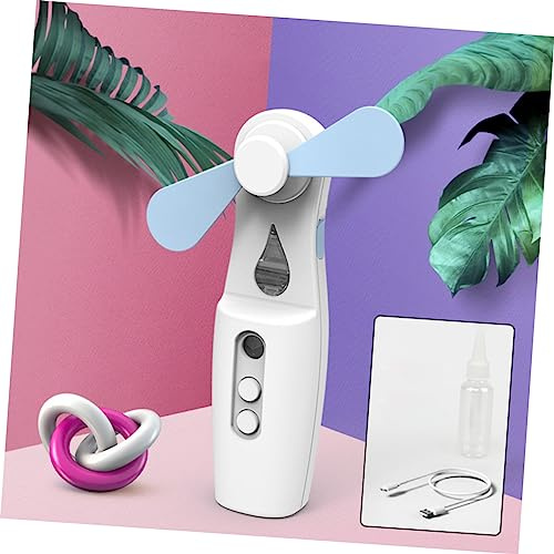 MAGICLULU Battery Operated Fan Portable Mini Handheld Fan Water Spray for Summer Cooling