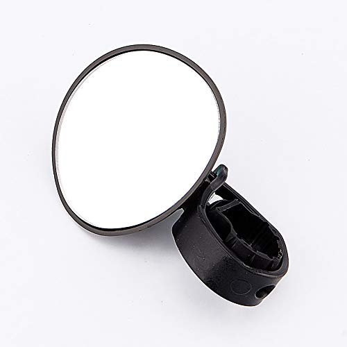 8-mm-Spiegel für Elektrofahrräder, Kleiner Spiegel, 19 X 11 X 4, Schwarz, Fahrrad-Lenkerende, Rückspiegel, 360-Grad-Drehung des Fahrrads