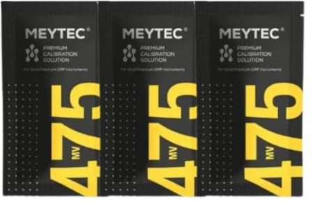 Lot de solutions tampon Redox 470MV analyse eau piscine - sachet 20 ml x3
