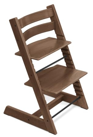 Tripp Trapp Stuhl von Stokke, Warm Brown - Verstellbarer, anpassbarer Stuhl für Kleinkinder, Kinder & Erwachsene - Praktisch, bequem & ergonomisch