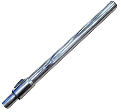 URPIZY Teleskop-Staubsaugerschlauch 32 mm, verstellbare Länge, Robustes Material, für Miele S8/S6/C2/C3/H1/S8000 Serie, Silber