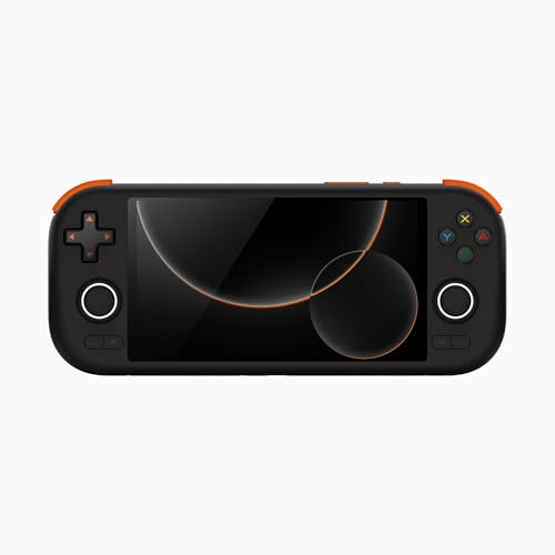 MANGMI AIR X Android 14 Retro Handheld Game Console – Qualcomm Snapdragon 662, 5.5 1080P IPS Touchscreen, RGB Hall Effect Joysticks, 5000mAh Battery, 4GB RAM 64GB ROM, Wi-Fi, Bluetooth (Black)