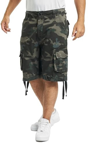 Brandit Men's Urban Legend Cargo-Short XXX-Large / 40 Waist Dark Camo