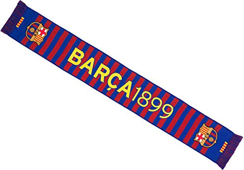 FC Barcelona officiell kollektion halsduk 140 cm, Marinblått Xsp, 140 cm