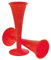 Ynr Pinard Stéthoscope Horn Foetoscope Midwife Pinard Diagnostic Médical Ce - Rouge