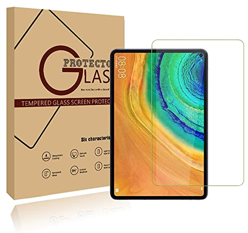 FINDING CASE Screen Protector for Huawei MatePad Pro 10.8 Tablet Accessories, Hardness 9H Clear Tempered Glass Flim for Huawei MatePad Pro 10.8 Scratch-Resistant/Bubble Free/Fingerprint
