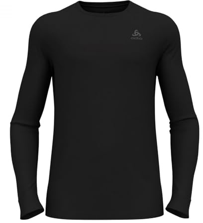 Odlo Hombre Camiseta de manga larga de ropa interior funcional MERINO 260