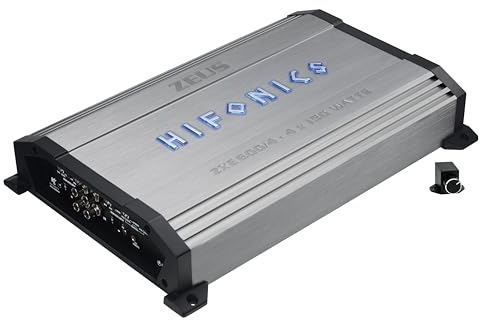 Hifonics ZEUS EVOLUTION ZXE 600/4-4/2 - Amplificatore terminale con 1200 Watt (RMS: 600 Watt)
