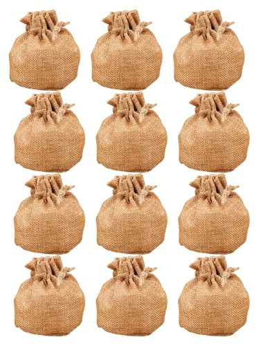 Yilingjc Sac de protection en toile de jute pour plantes grasses - Protection hivernale pour plantes en pot, plantes en pot