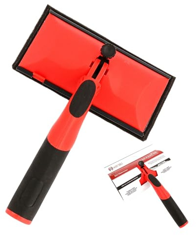 Paint Flat Edger, Paint Pad Applicator, Paints Edger , Multi-Functional Trim Paints Edgers with Rotatable Handle Edgers for Walls Ceilings Corners