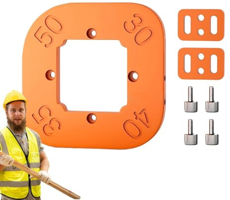 Modello per fresatrice angolare - Modello router per legno | Jig acrilico durevole per bordi rotondi - Strumento professionale per la lavorazione del legno per progetti artigianali