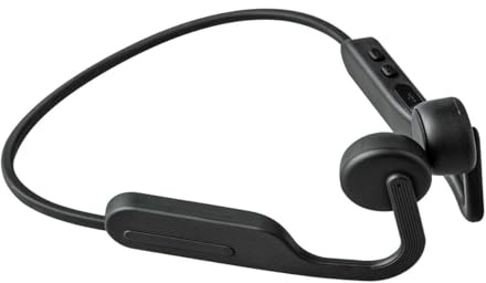 VoltShine Bone conduction headset, lightweight, waterproof, with Bluetooth connectivity; ideal for sports and listening to music without obstructing the ear.